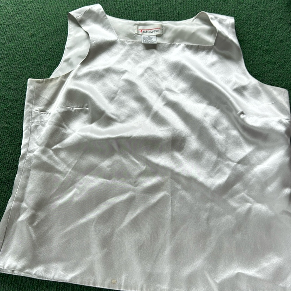 100% silk top